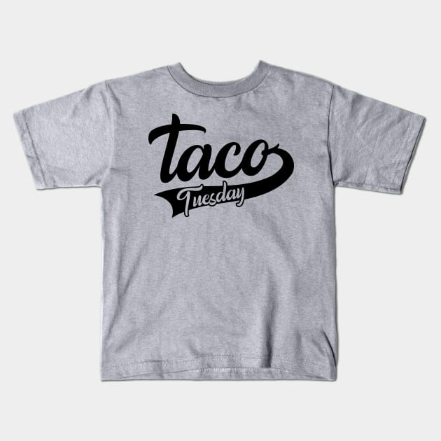 Taco Tuesday Kids T-Shirt by WMKDesign